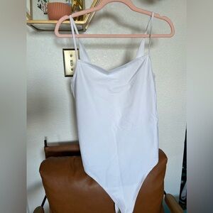 Abercrombie & Fitch Square Neck Cami Bodysuit